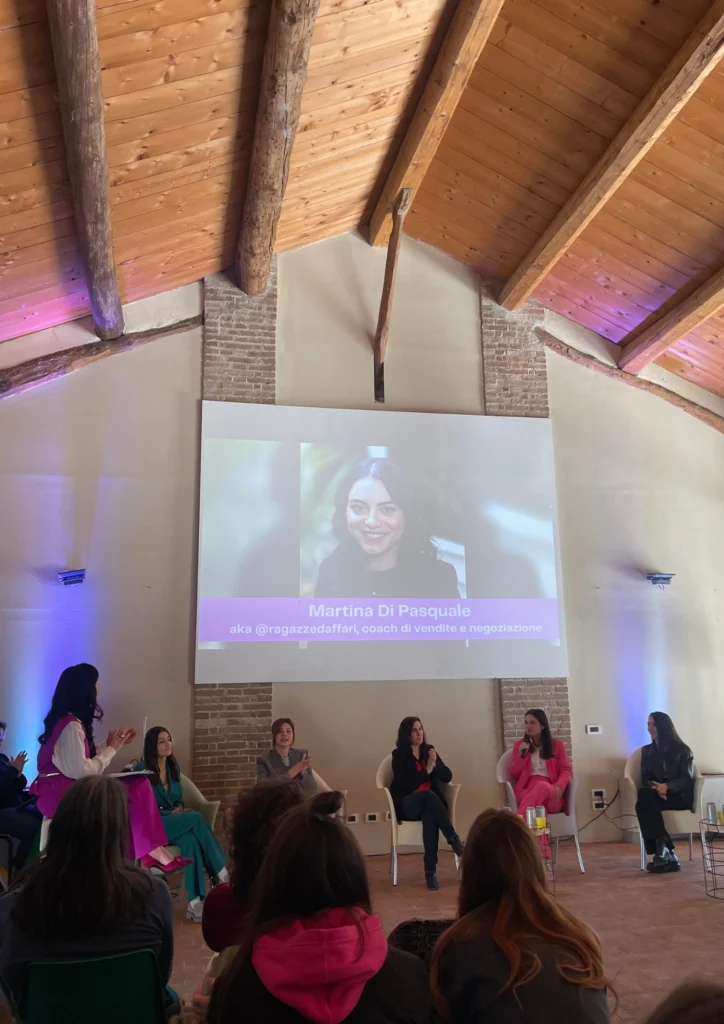 Martina Di Pasquale intervento su empowerment femminile