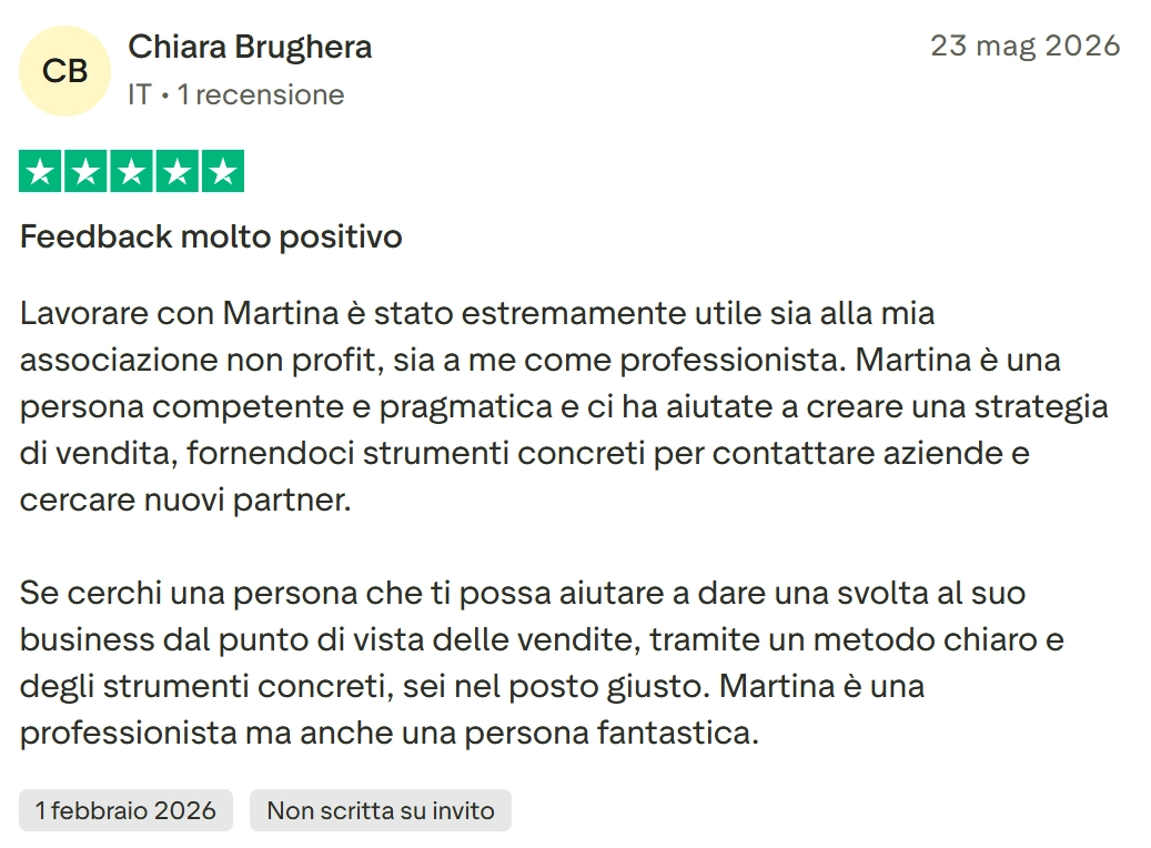 recensione servizio partner in business she tech